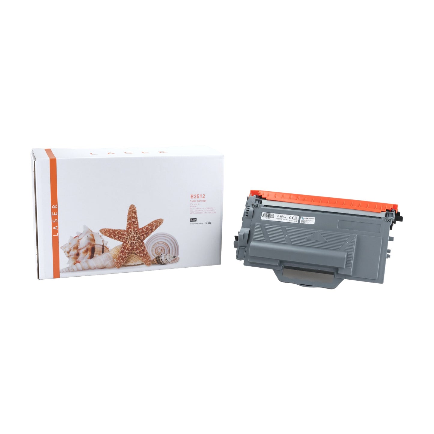Kompatible Brother TN-3512 Toner Schwarz
