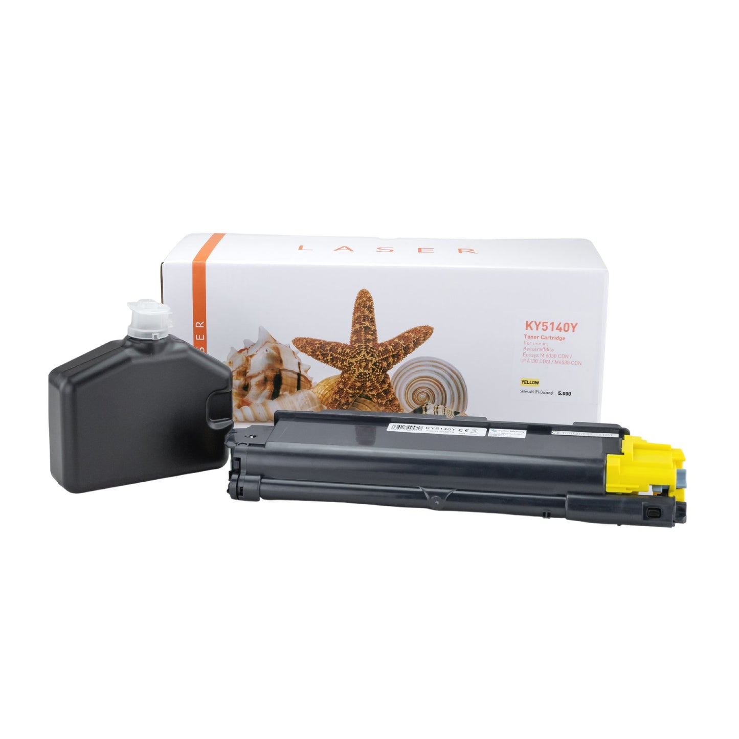 Kompatible Kyocera TK-5140Y / 1T02NRANL0 Toner Gelb