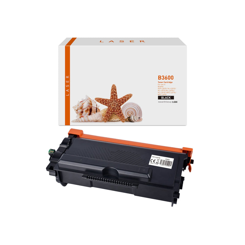 Kompatible Brother TN-3600 Toner Schwarz