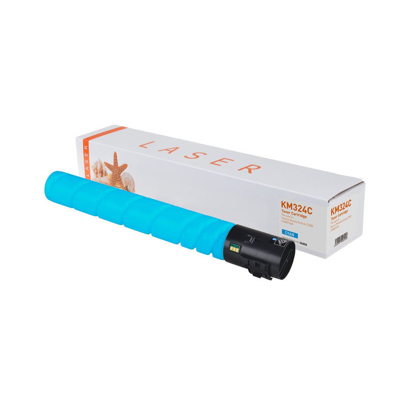 Kompatible Konica Minolta TN-324C / A8DA450 Toner Cyan