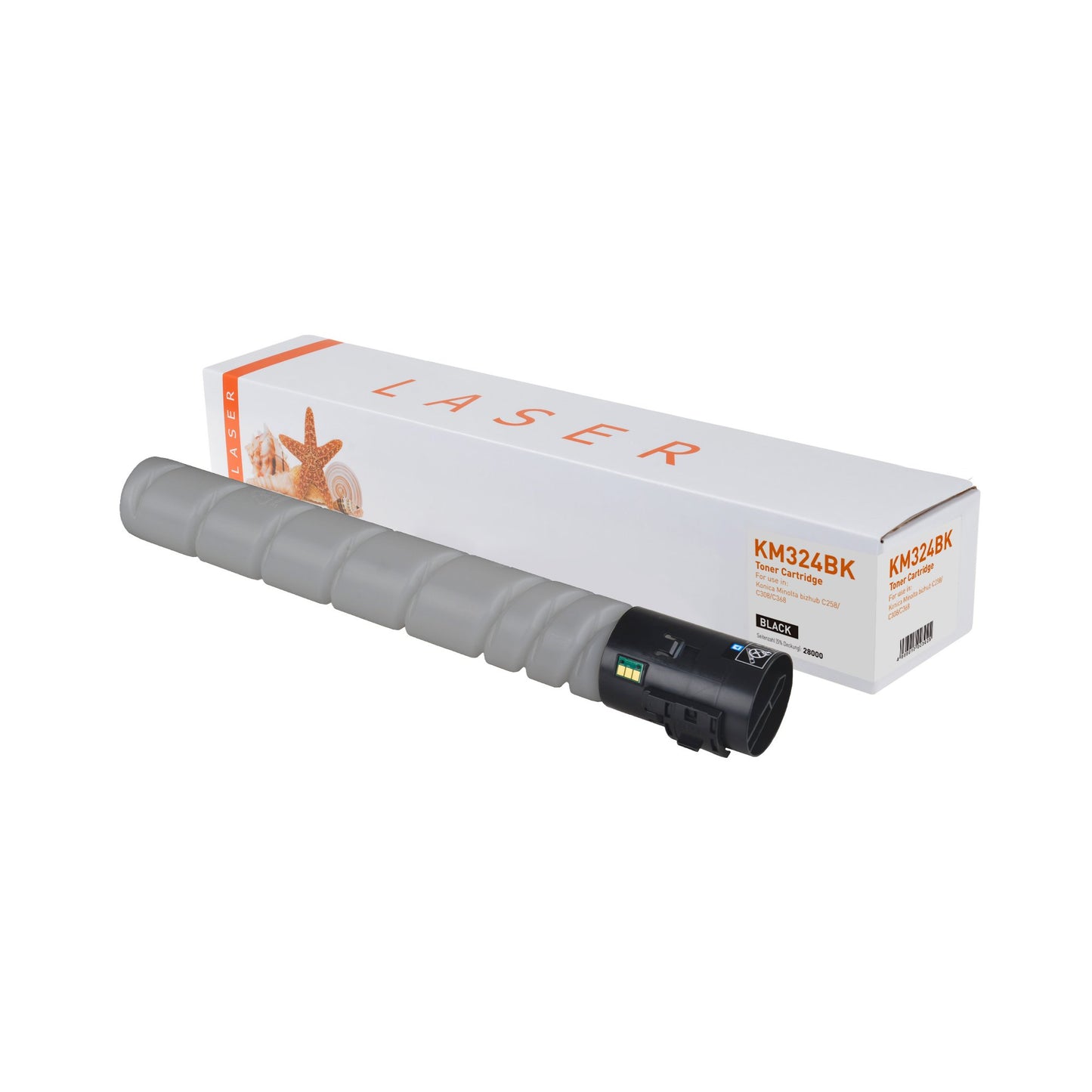 Kompatible Konica Minolta TN-324K / A8DA150 Toner Schwarz