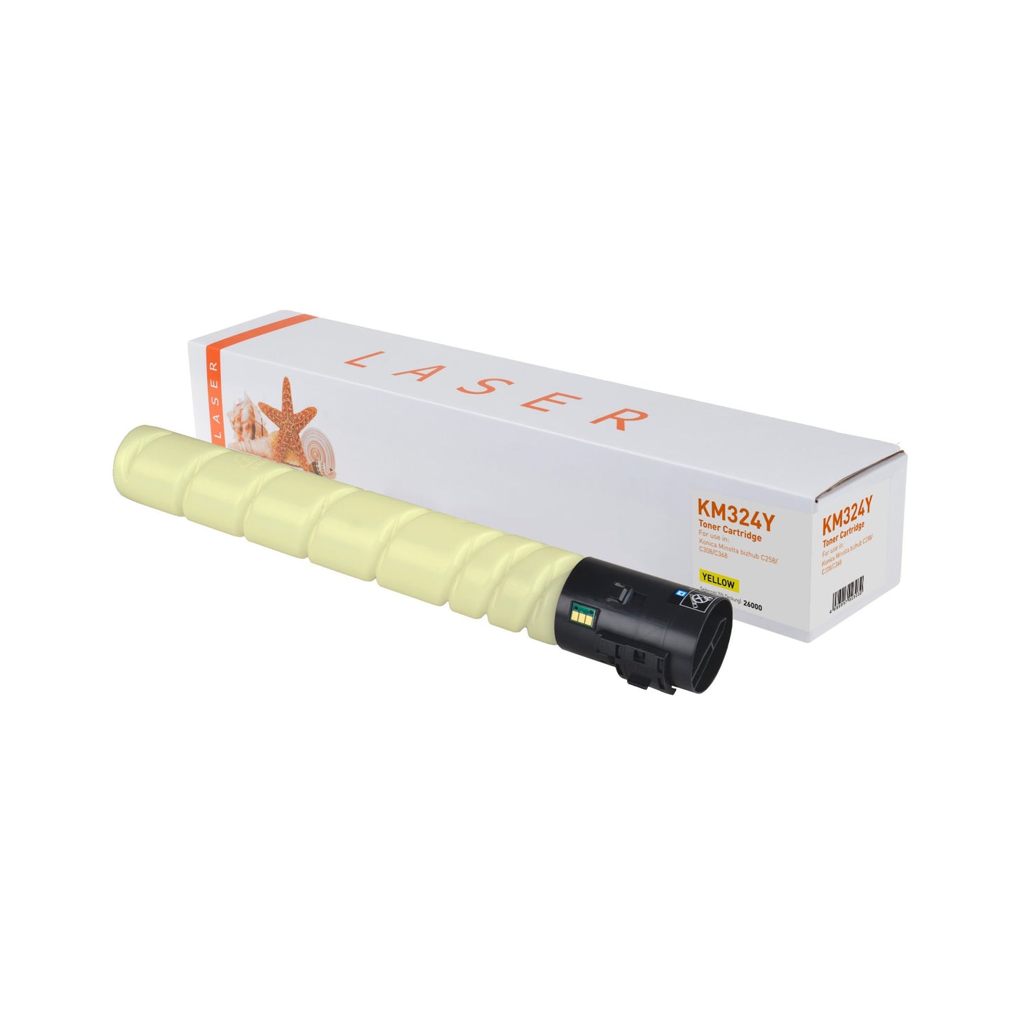 Kompatible Konica Minolta TN-324Y / A8DA250 Toner Gelb