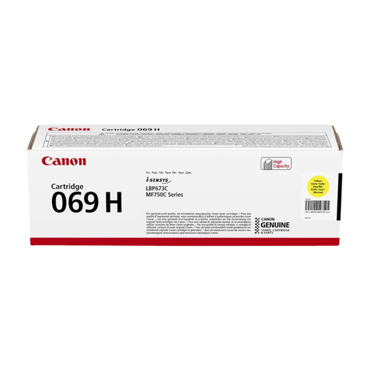 Original Canon 069HY / 5095C002 Toner Gelb