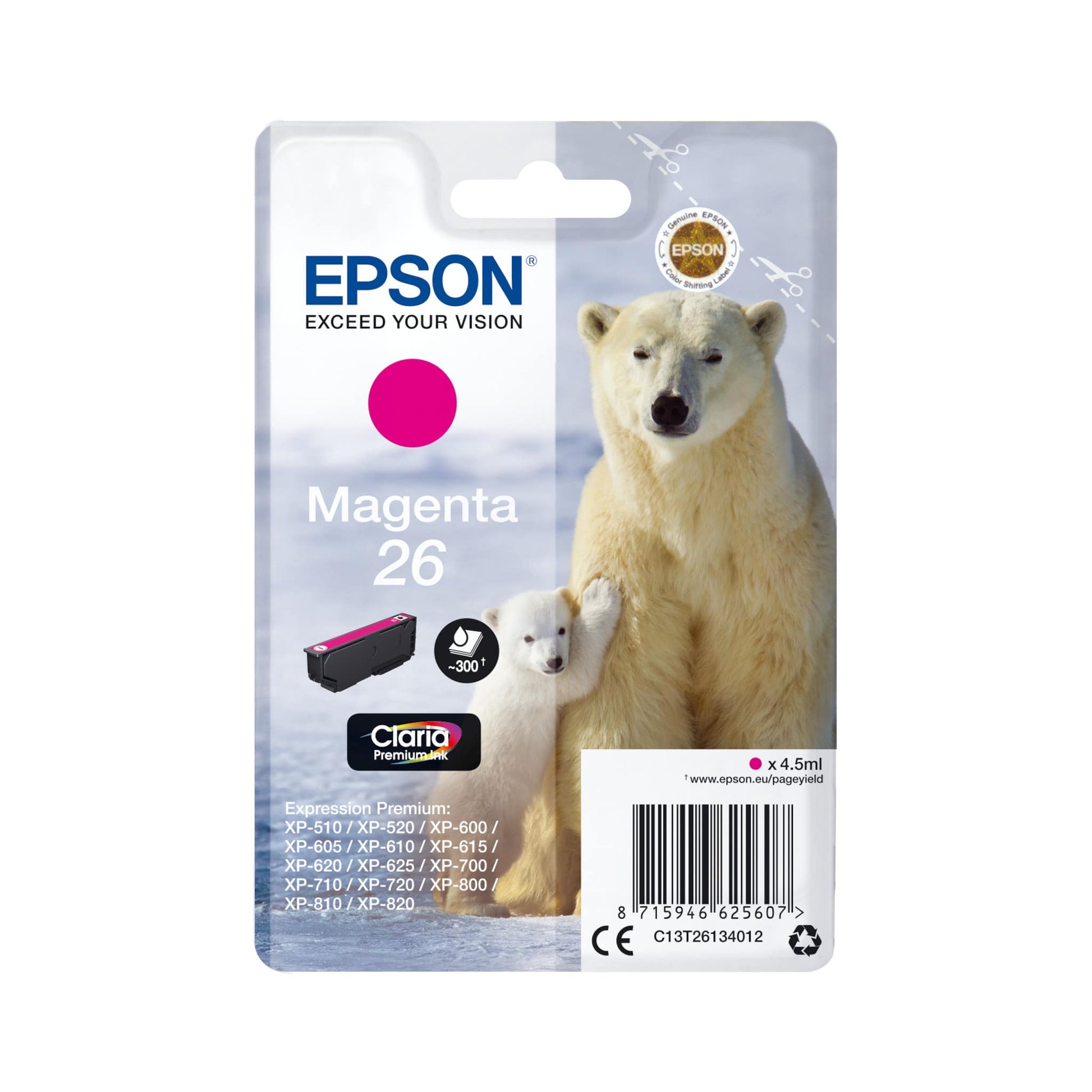 original-epson-t2613-magenta-druckerpatrone-c13t26134012