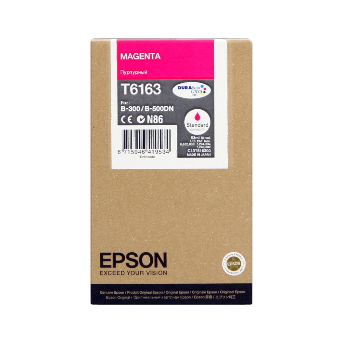 original-epson-t6163-magenta-druckerpatrone-c13t616300