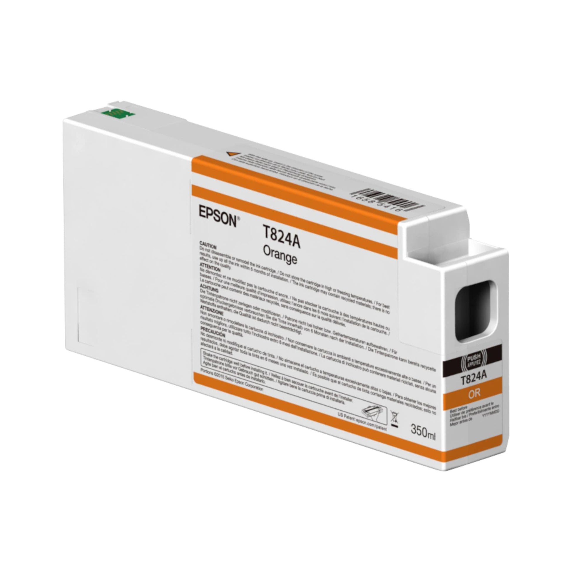 tintenpatronen aufbewahren Original Epson T824A / C13T824A00 Druckerpatrone Orange
