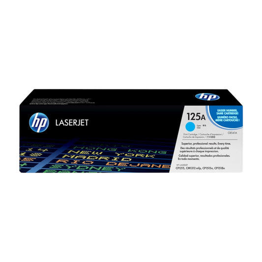 Original HP 125A / CB541A Toner Cyan