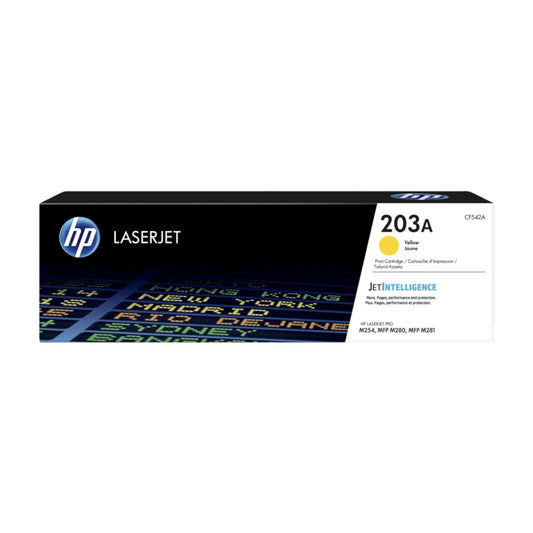 Original HP 203A / CF542A Toner Gelb