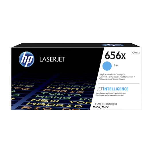 Original HP 656X / CF461X Toner Cyan