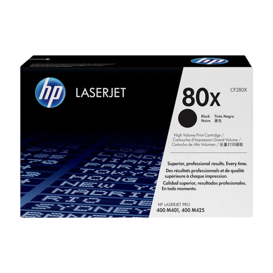 Original HP 80X / CF280X Toner Schwarz